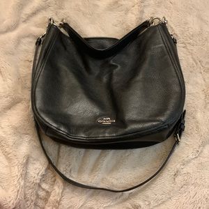 Coach Black Hobo Style Bag